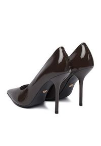 Gino Rossi Szpilki EO-HANI-V1953-111 Brązowy. Kolor: brązowy. Materiał: skóra, syntetyk. Obcas: na szpilce #5