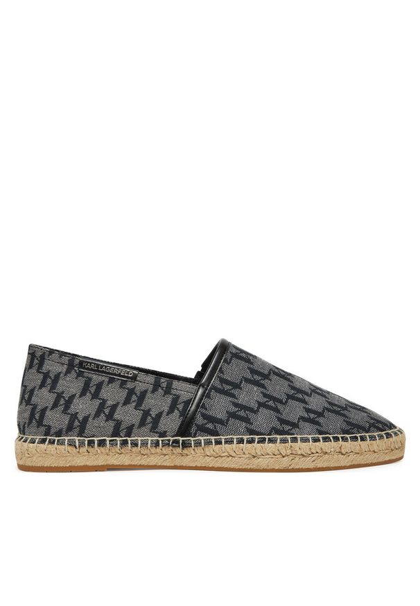 Karl Lagerfeld - Espadryle KARL LAGERFELD. Kolor: czarny