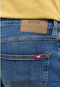 Mustang - Męskie Spodnie Jeansowe MUSTANG Big Sur Straight Denim Blue 1016052 5000 883 #3