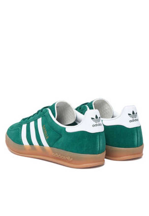 Adidas - adidas Sneakersy Gazelle In JI2062 Zielony. Kolor: zielony. Materiał: skóra, zamsz. Model: Adidas Gazelle