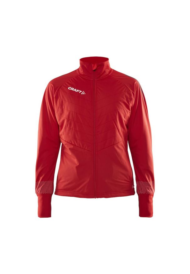 Damska kurtka narciarska Craft Adv Nordic Club. Kolor: czerwony. Materiał: poliester. Sezon: zima. Sport: narciarstwo