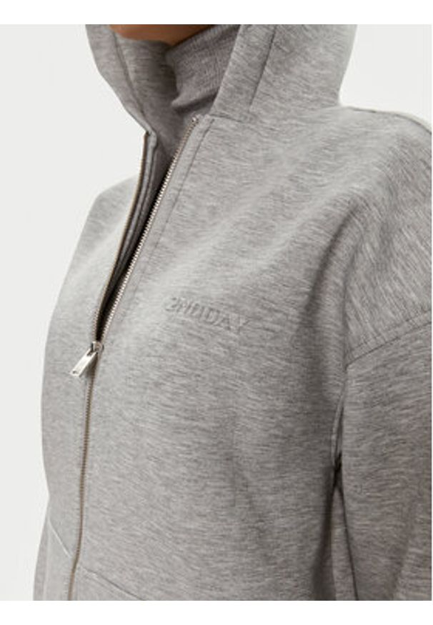 2NDDAY Bluza Vince 2244243314 Szary Relaxed Fit. Kolor: szary. Materiał: syntetyk