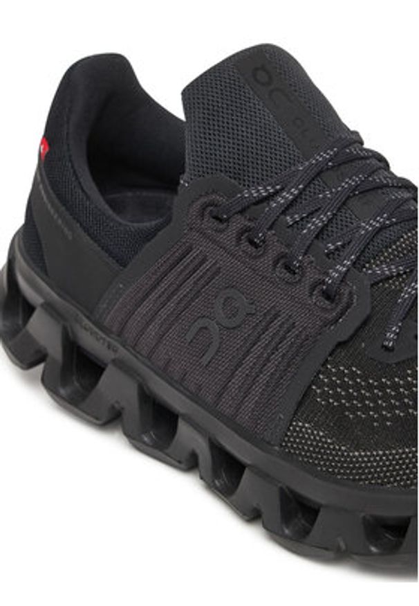 On Buty do biegania Cloudswift 4 3WF10450080 Czarny. Kolor: czarny. Materiał: materiał