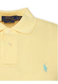 Polo Ralph Lauren Polo Core Replen 710795080 Żółty Slim Fit. Typ kołnierza: polo. Kolor: żółty. Materiał: bawełna #5
