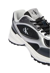 Calvin Klein Sneakersy Hike Runner Lace Up Mesh Mix Met YW0YW02063 Kolorowy. Materiał: skóra. Wzór: kolorowy #5