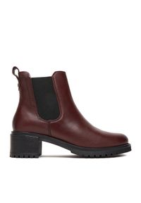 Lasocki Botki CEO-WI23-TR24-02 Bordowy. Kolor: czerwony. Materiał: skóra #1