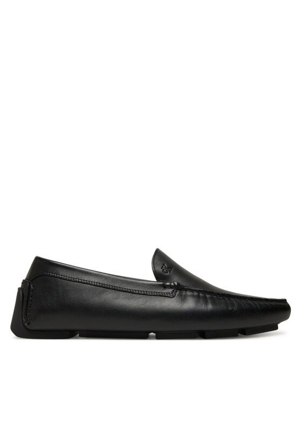 Calvin Klein Mokasyny Driver Lth HM0HM01864 Czarny. Kolor: czarny. Materiał: skóra