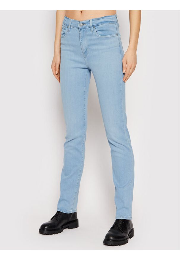 Levi's® Jeansy 724™ High-Waisted 18883-0155 Niebieski Slim Fit. Kolor: niebieski