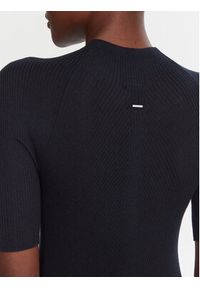 BOSS Golf Faleri 50542885 Granatowy Regular Fit. Typ kołnierza: golf. Kolor: niebieski. Materiał: wełna #2