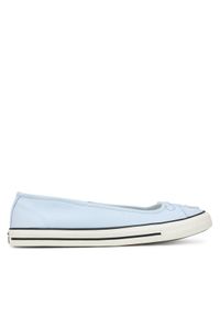Converse Baleriny Chuck Taylor All Star Dainty A16215C Niebieski. Kolor: niebieski. Materiał: materiał #1