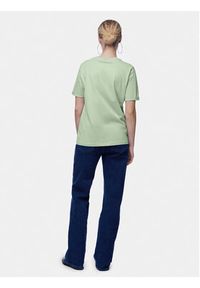 Pieces T-Shirt Ria 17086970 Zielony Regular Fit. Kolor: zielony. Materiał: bawełna #4