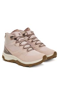 salomon - Salomon Trekkingi Outsnap Waterproof L47854100 Różowy. Kolor: różowy. Materiał: materiał