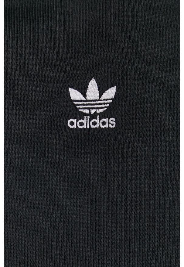 adidas Originals - Bluza. Typ kołnierza: kaptur. Kolor: czarny. Materiał: bawełna, poliester