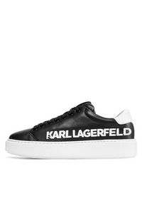 Karl Lagerfeld - KARL LAGERFELD Sneakersy KL52225 Czarny. Kolor: czarny. Materiał: skóra