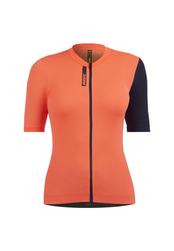 MAVIC - Damski jersey Mavic Essential. Kolor: pomarańczowy. Materiał: jersey. Sport: kolarstwo