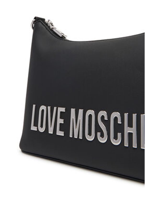 Love Moschino - LOVE MOSCHINO Torebka JC4025PP1NKD000B Czarny. Kolor: czarny. Materiał: skórzane