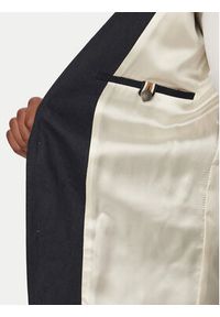 BOSS Marynarka Hutson Peak 262 50561857 Niebieski Slim Fit. Kolor: niebieski. Materiał: len #4