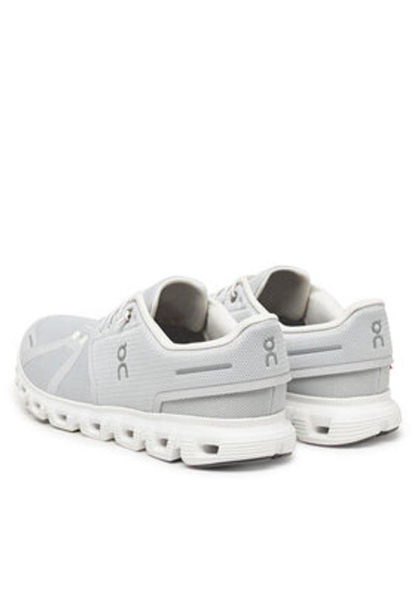 On Sneakersy Cloud 6 3MF10070070 Biały. Kolor: biały. Materiał: materiał