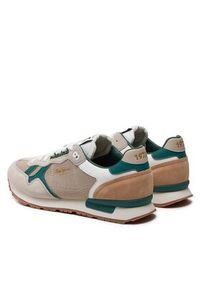 Pepe Jeans Sneakersy Brit Retro M PMS40004 Écru. Materiał: materiał #4