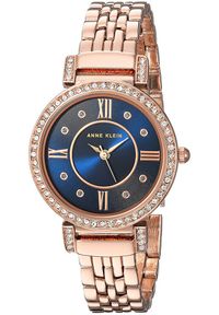 Zegarek damski Anne Klein AK-2928NVRG różowe złoto. Kolor: różowy, złoty, wielokolorowy #1