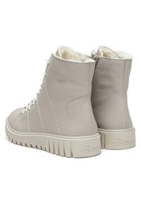 Rieker Trzewiki Y3420-61 Beżowy. Kolor: beżowy. Materiał: materiał #5