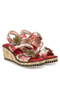 Laura Vita Sandały Ballon 09 Kolorowy. Materiał: skóra. Wzór: kolorowy #6