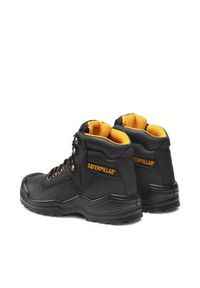 CAT Footwear Trapery Striver Bump St S3 P724913 Czarny. Kolor: czarny. Materiał: skóra #3