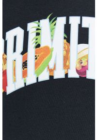 Primitive longsleeve bawełniany kolor czarny z nadrukiem. Kolor: czarny. Materiał: bawełna. Długość rękawa: długi rękaw. Wzór: nadruk #2