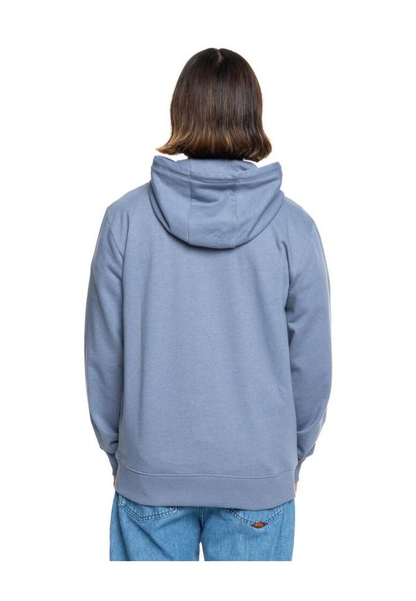 Quiksilver - Bluza na zamek BASIC ZIP Mężczyźni. Kolor: szary. Materiał: tkanina, poliester, bawełna