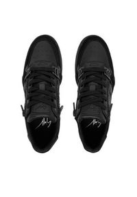 Giuseppe Zanotti Sneakersy RU50014/003 Czarny. Kolor: czarny. Materiał: skóra #4