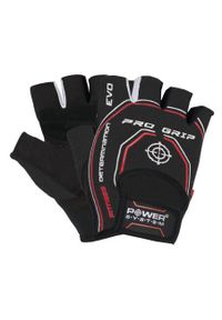 Rękawiczki na siłownię POWER SYSTEM Pro Grip Evo. Kolor: czarny. Sport: fitness