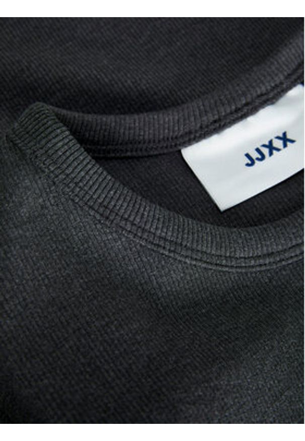 JJXX Bluzka Freya 12200404 Szary Slim Fit. Kolor: szary. Materiał: bawełna
