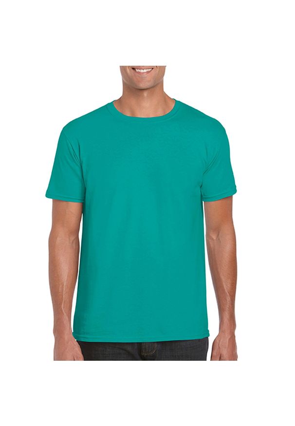 GILDAN - Koszulka Softstyle Dla Dorosłych Unisex. Kolor: zielony