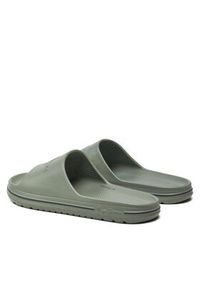 Pepe Jeans Klapki Beach Slide M PMS70159 Zielony. Kolor: zielony