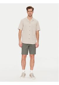 Only & Sons Koszula Eye Resort 22030342 Beżowy Relaxed Fit. Kolor: beżowy. Materiał: bawełna #3