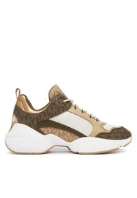 MICHAEL Michael Kors Sneakersy Bowie 43T6BWFS2B Brązowy. Kolor: brązowy. Materiał: skóra #1