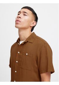 Blend Koszula 20716363 Brązowy Regular Fit. Kolor: brązowy. Materiał: wiskoza #3