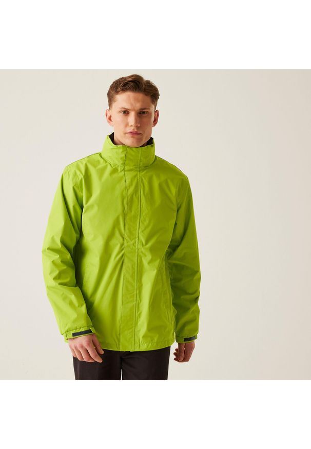 Regatta - Kurtka robocza męska Ardmore. Kolor: zielony. Sezon: zima. Sport: turystyka piesza