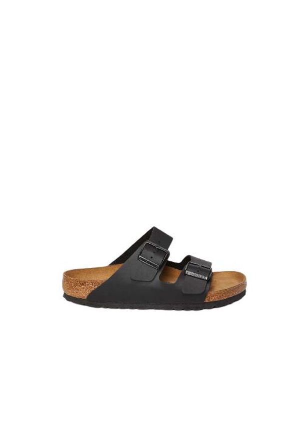 Klapki turystyczne uniseks Birkenstock Arizona 551251 Black. Kolor: czarny. Materiał: skóra, syntetyk, materiał