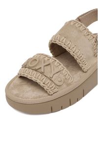 Roxy Sandały CEOB-HY62277-1 Beżowy. Kolor: beżowy. Materiał: materiał #6