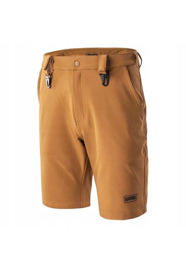 Magnum - Spodenki sportowe męskie Revolin 1/2. Kolor: beżowy. Długość: krótkie. Sezon: lato