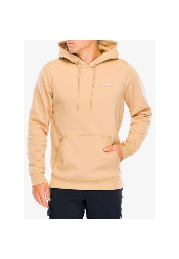 columbia - Bluza z kapturem męska Columbia Meridian Creek Hoodie. Typ kołnierza: kaptur. Kolor: beżowy. Styl: sportowy. Sport: turystyka piesza