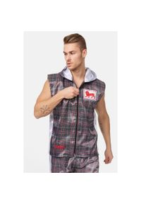 Kurtka Lonsdale Charlton. Kolor: wielokolorowy, biały, czarny. Materiał: satyna. Styl: sportowy #1