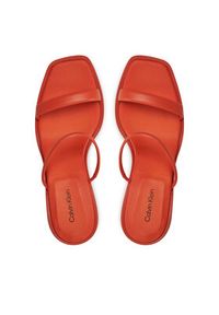 Calvin Klein Klapki Padded Curved Stil Slide 70 HW0HW01992 Czerwony. Kolor: czerwony #4
