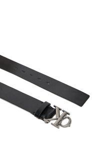 Calvin Klein Pasek Męski Ck Buckle Tumbled 35Mm LV04D7016G Czarny. Kolor: czarny. Materiał: skóra