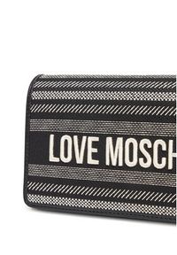 Love Moschino - LOVE MOSCHINO Torebka JC4241PP0MKO100A Czarny. Kolor: czarny. Materiał: skórzane #4