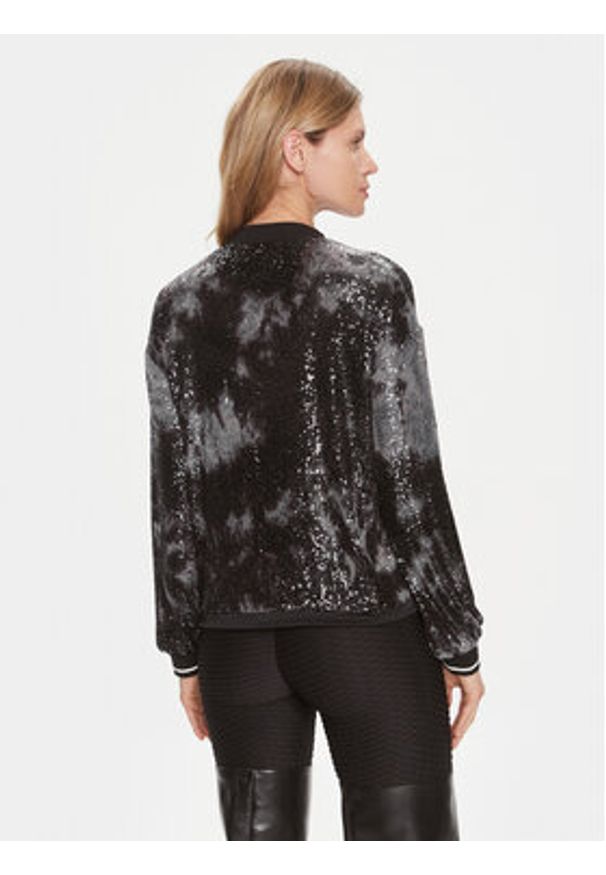 Liu Jo Bluza TA4018 J4623 Czarny Regular Fit. Kolor: czarny. Materiał: syntetyk