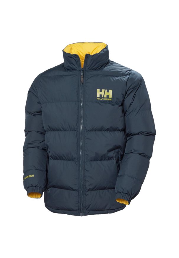 Kurtka odwracalna Helly Hansen Urban. Kolor: niebieski. Materiał: puch