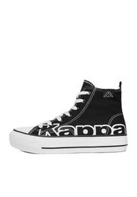 Kappa Trampki YL201408 Czarny. Kolor: czarny. Materiał: materiał
