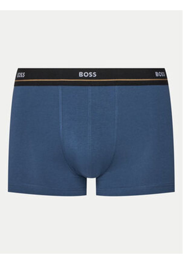 BOSS Komplet 5 par bokserek Essential 50531660 Kolorowy. Materiał: bawełna. Wzór: kolorowy